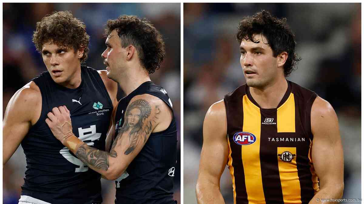 Star Blue ‘fine’ despite training mishap; Hawks to manage star defender — AFL Round 9 Teams