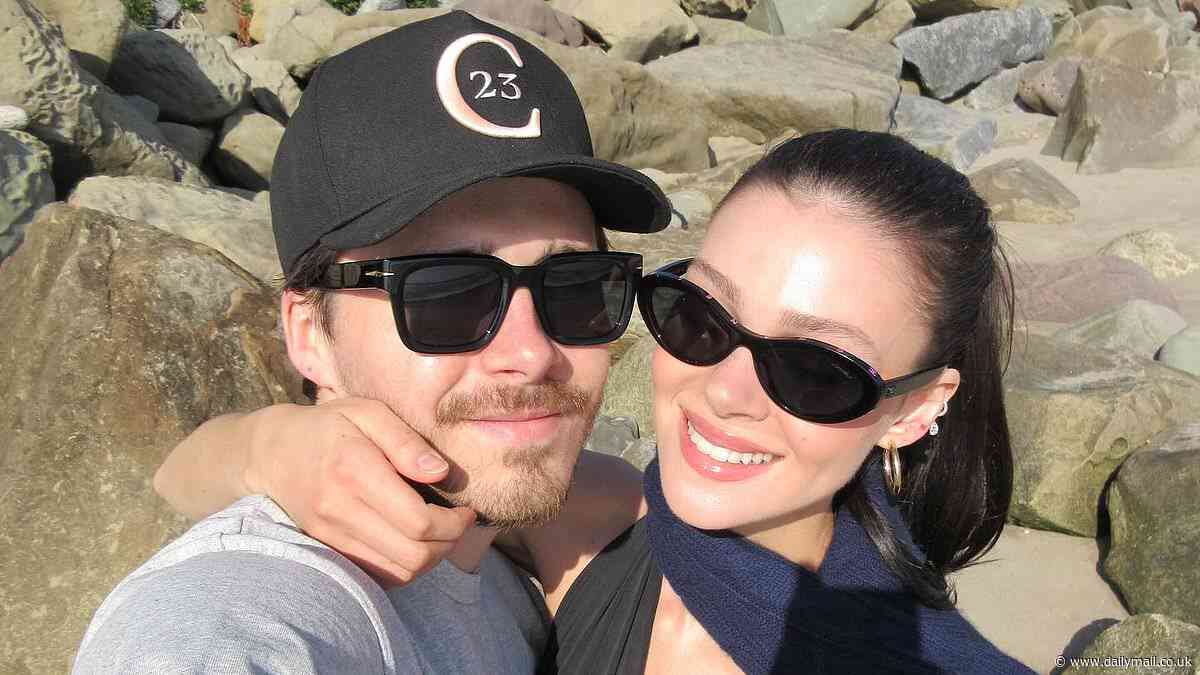 Brooklyn Beckham unveils his latest venture away from England alongside wife Nicola Peltz amid family 'rift'