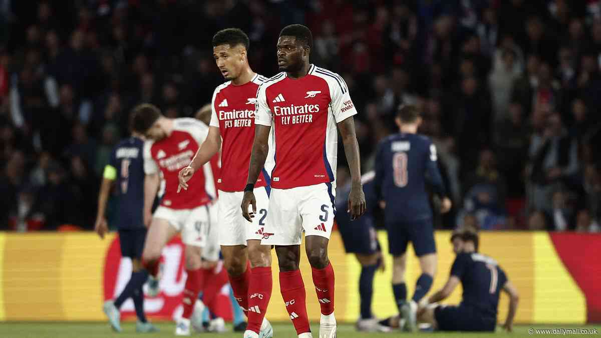 Arsenal savaged by French press with Mikel Arteta accused of having 'no plan B' - while Gunners star labelled 'unremarkable' as PSG reach Champions League final