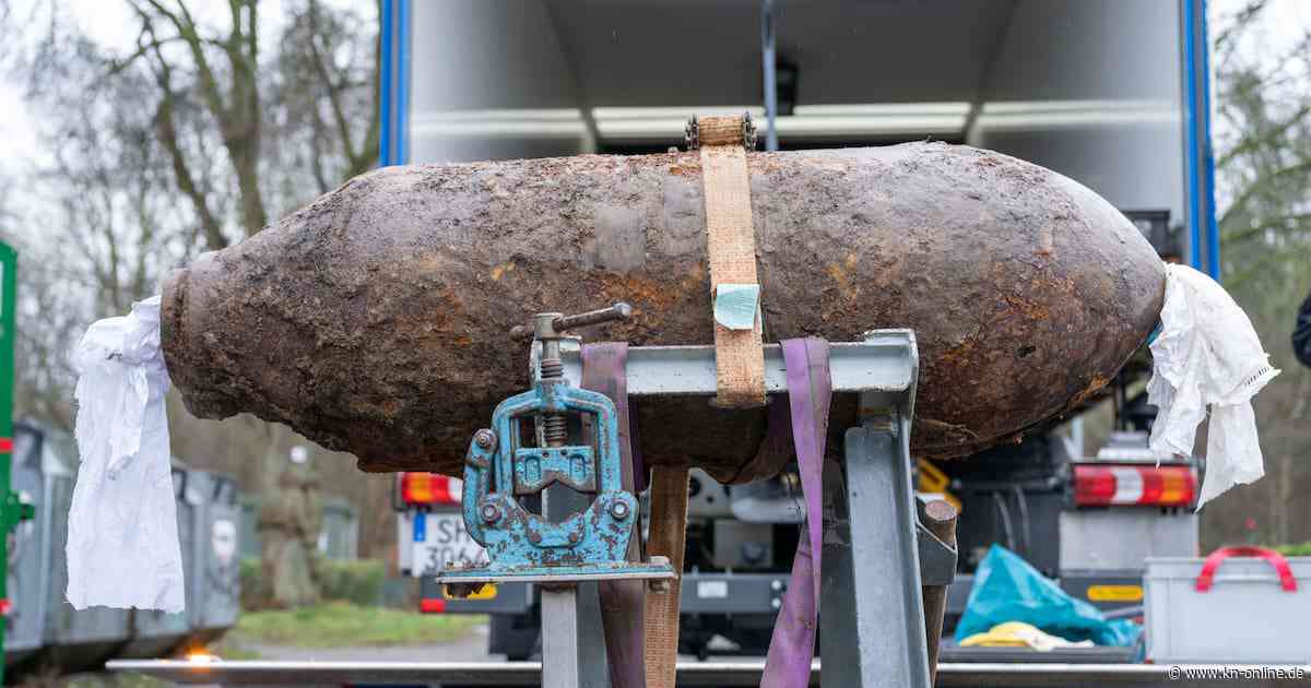 Bombenentschärfung in Kiel am Sonntag: Zwei Blindgänger an zwei Orten