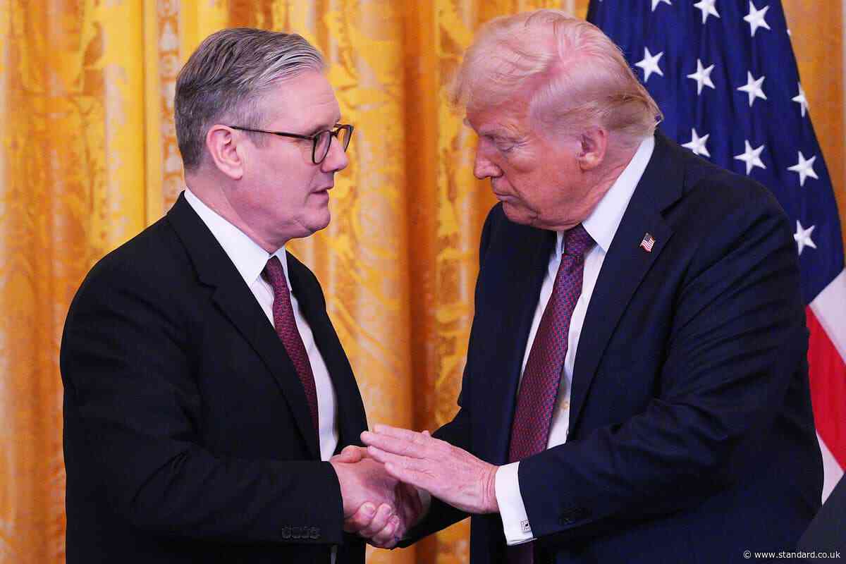 UK to win race to strike first trade deal with US, hints Trump as Starmer to give update ‘today’