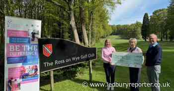 Golf club raises £14,000 for charity helping people with neurological disorders