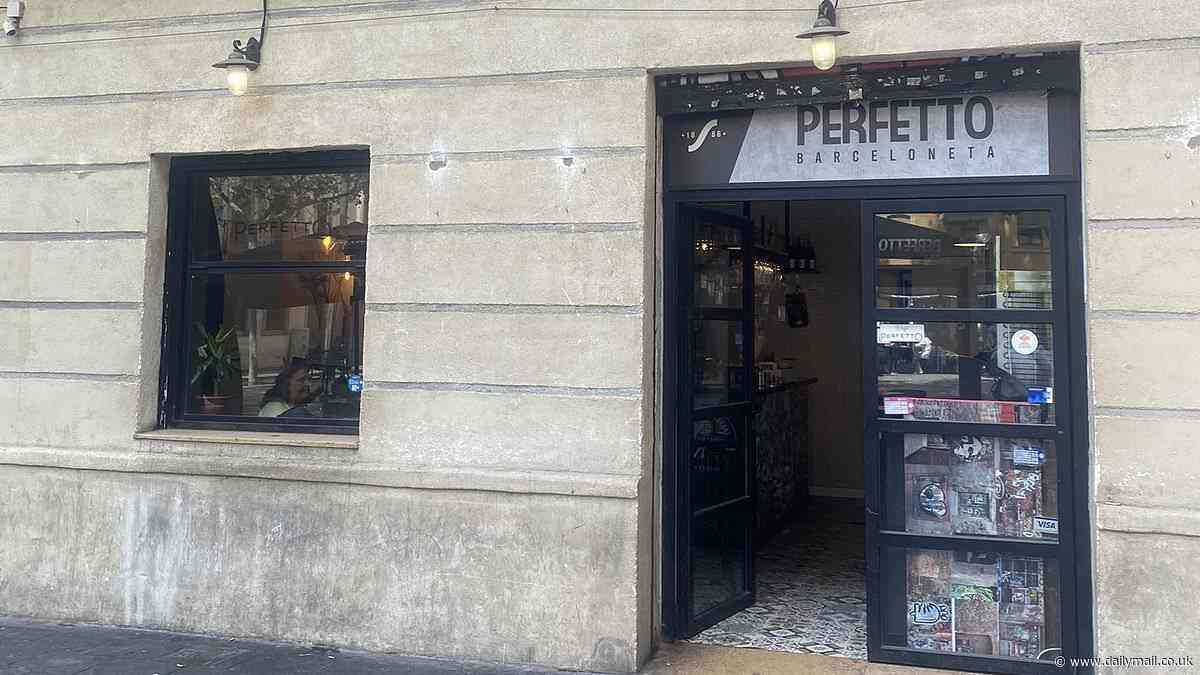 Fury as Barcelona cafe imposes 'table hogger' charge for tourists who outstay their welcome including doubled price for lingering more than an hour over your coffee