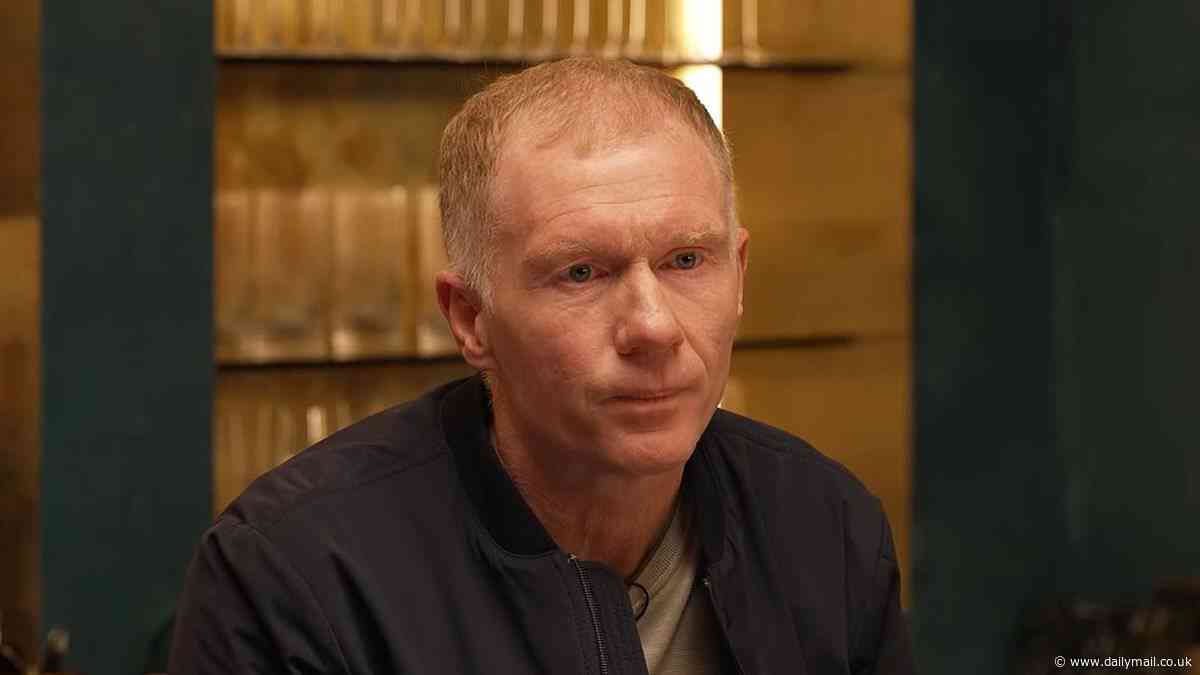 Paul Scholes and Ian Wright clash after Man United legend accuses Arsenal of 'BOTTLING' big games - as Gunners suffer Champions League heartbreak