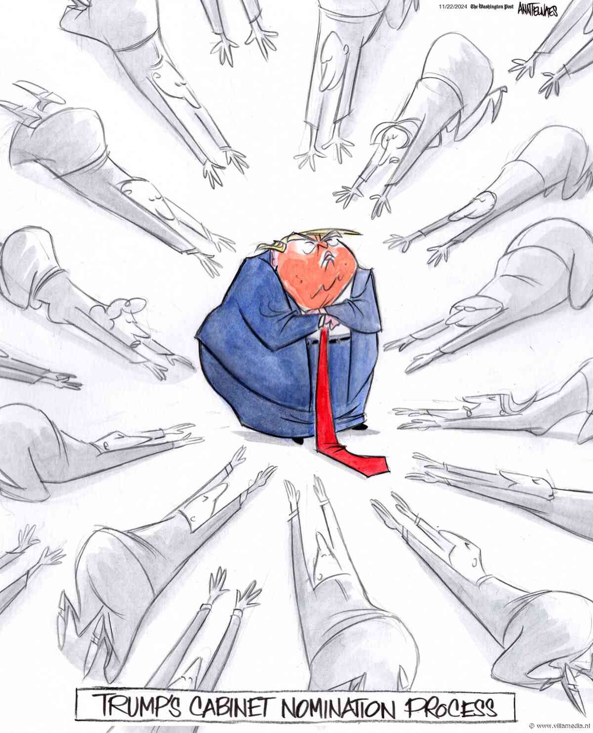 Washington Post gebruikt Pulitzerprijs van vertrokken cartoonist om nieuwe abonnees te werven