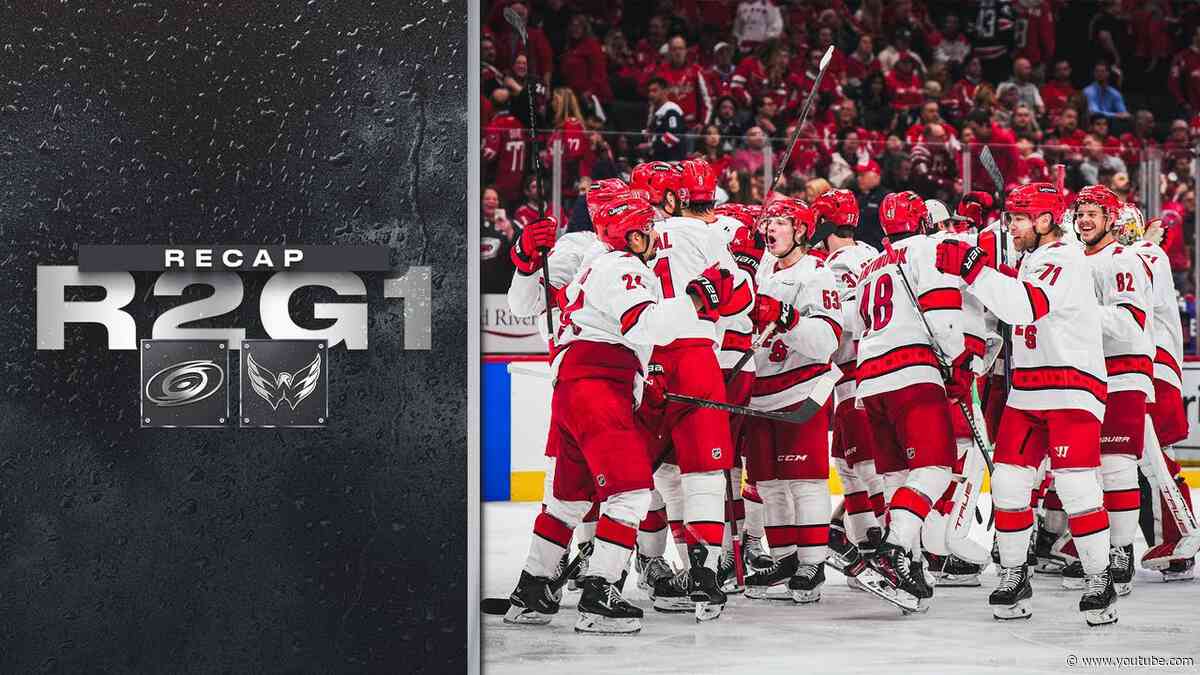 Cinematic Recap: Game 1 vs. Washington