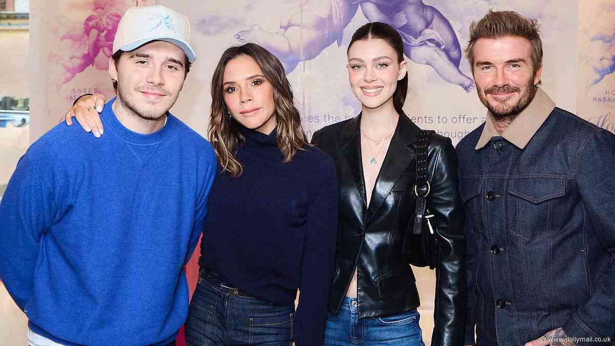 Brooklyn Beckham's Playboy model ex responds to claims Victoria and David are 'toxic' amid 'family feud' with Nicola Peltz