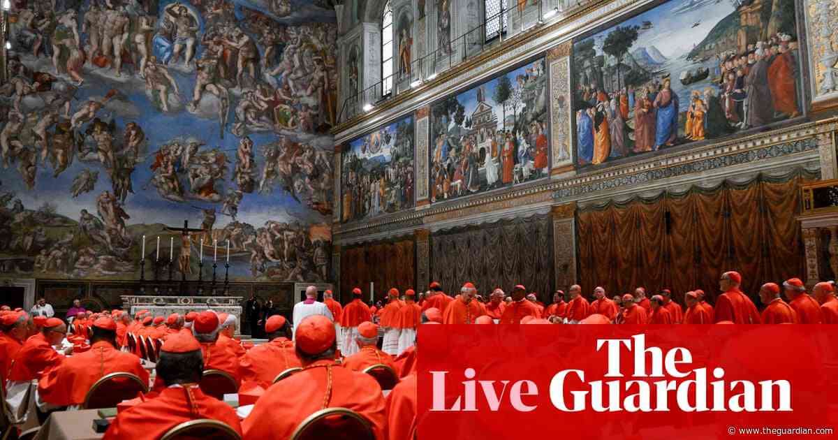 Conclave live: Catholic cardinals gather for second day to elect new pope