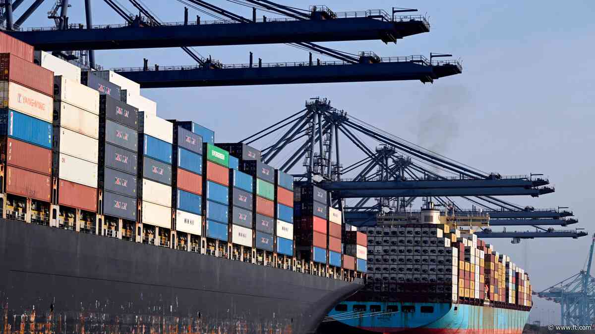 Maersk boss says upending global trade with tariffs could take decades