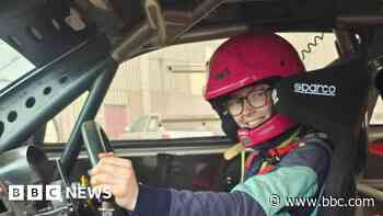 The tree surgeon who races cars in her spare time