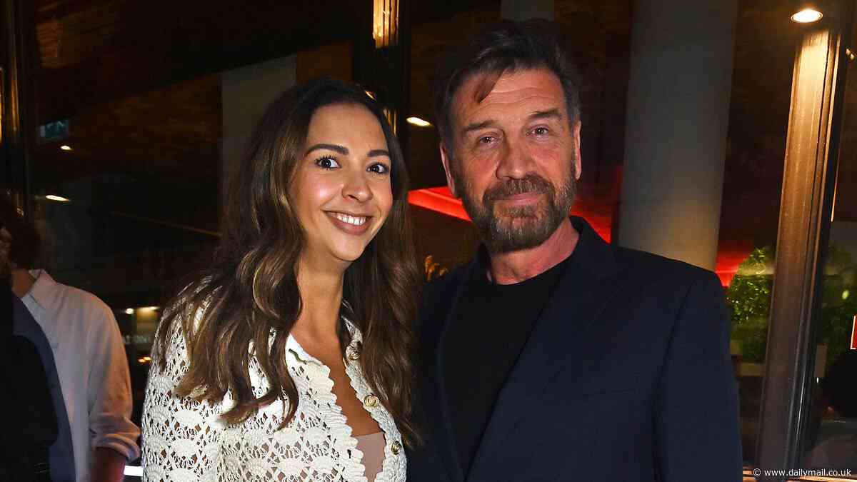 Nick Knowles, 62, cosies up to his stylish fiancée Katie Dadzie, 34, at the CIFF International Film Festival opening night party