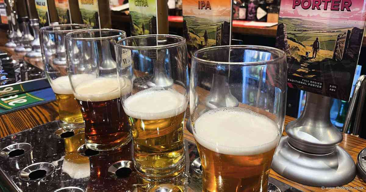 Pub celebrating VE Day with 1945 price rollback - selling pints for just 7p