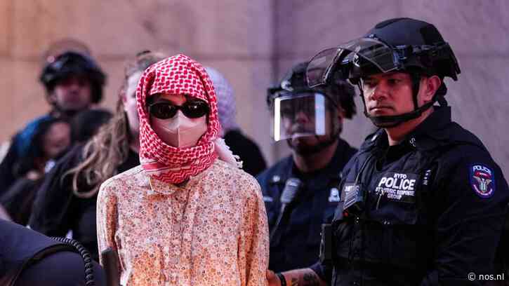 Tientallen arrestaties bij pro-Palestinabetoging op Columbia Universiteit