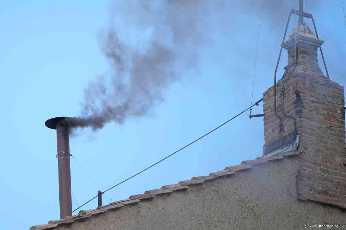 Conclave LIVE: Black smoke pours from Sistine Chapel chimney as cardinals fail to elect new pope