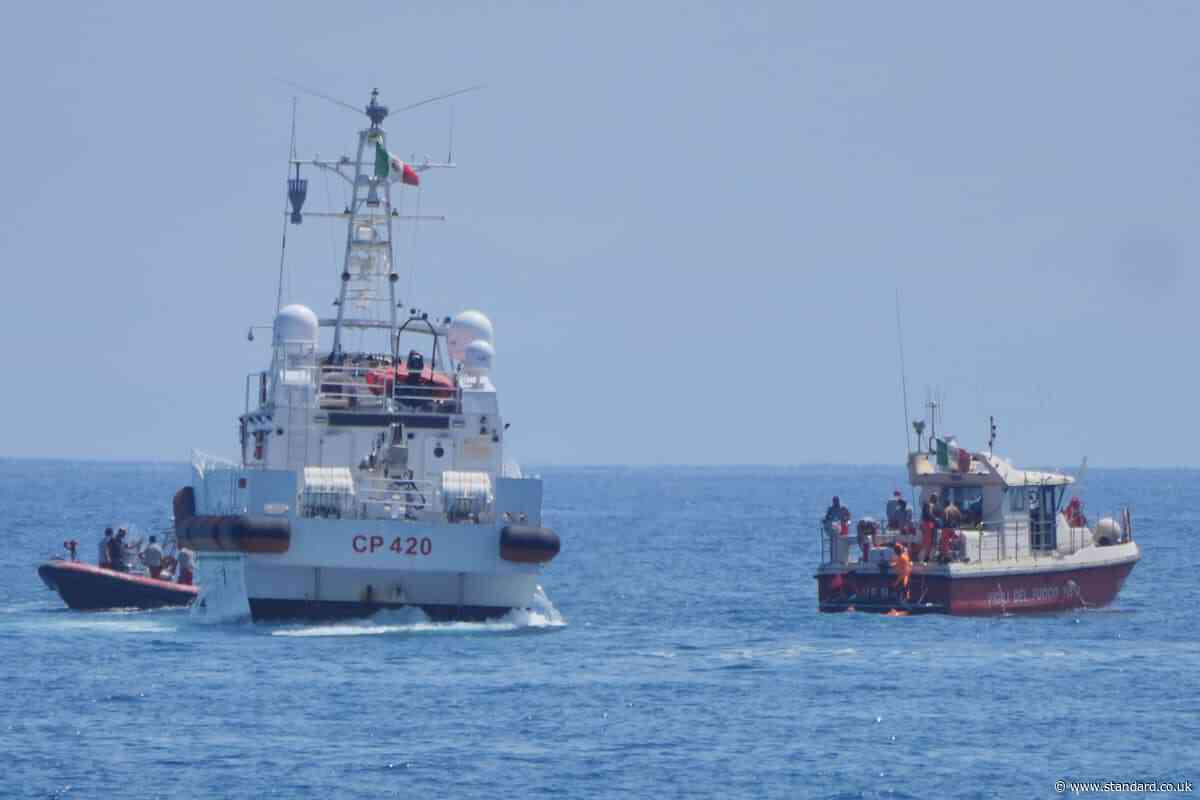 Sunken superyacht Bayesian to be raised from seabed within two weeks