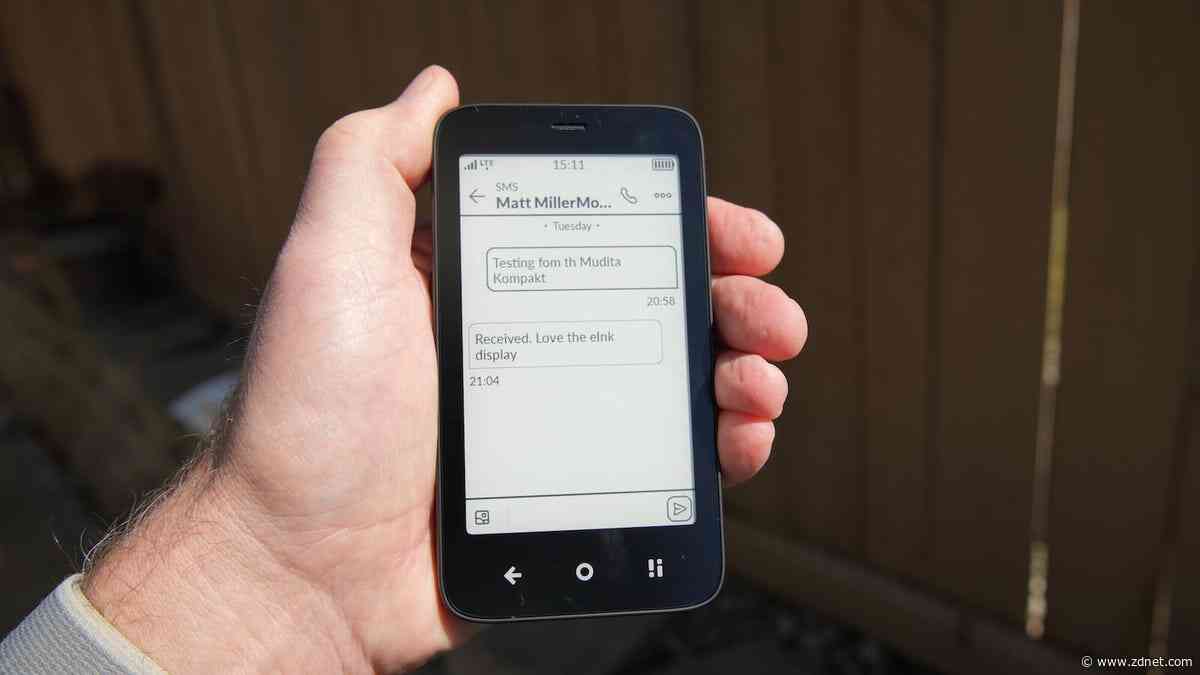This unassuming E Ink phone slid under the radar, but it might be the best designed yet
