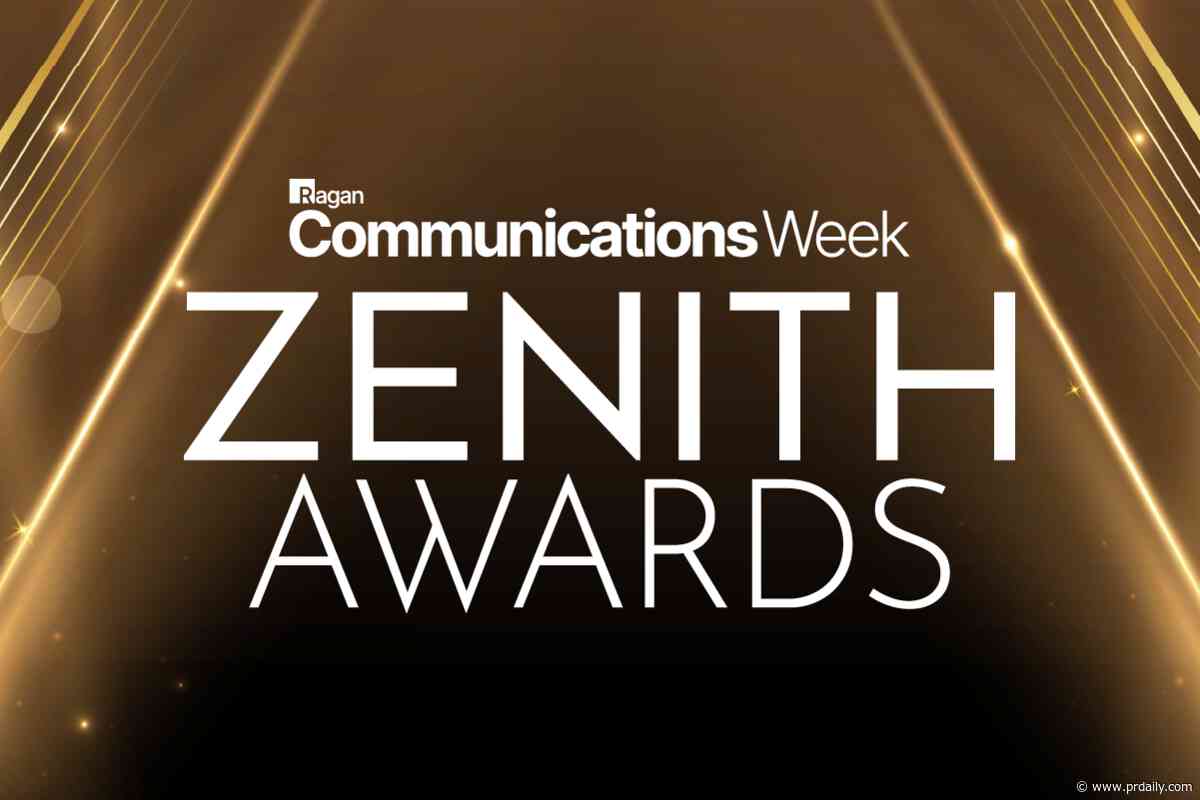 Zenith Awards to honor greatness in PR, marketing and mixternal comms