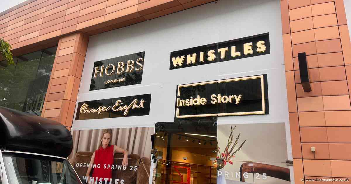 Liverpool's flagship designer store takes major steps forward