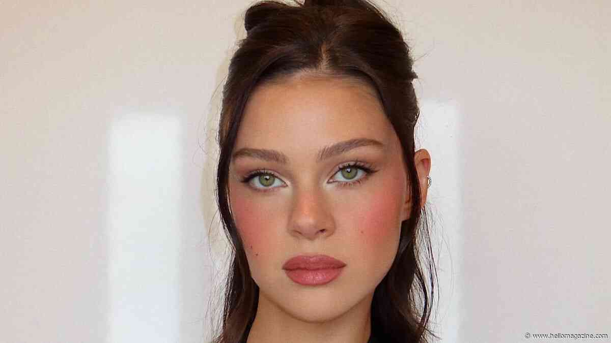 Nicola Peltz's plunging top is a Victoria Beckham signature