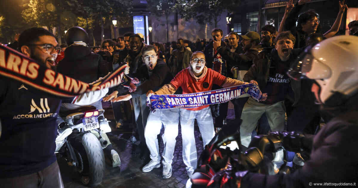Notte horror a Parigi per il Psg in finale di Champions: auto sulla folla, risse e incendi. Un bambino è in pericolo di vita, 44 arresti