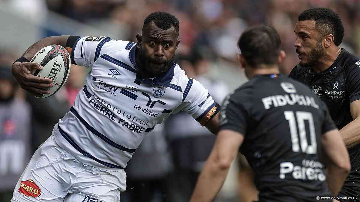 Josaia Raisuqe dead aged 30: Castres and Fiji rugby star killed after 'being hit by a train'