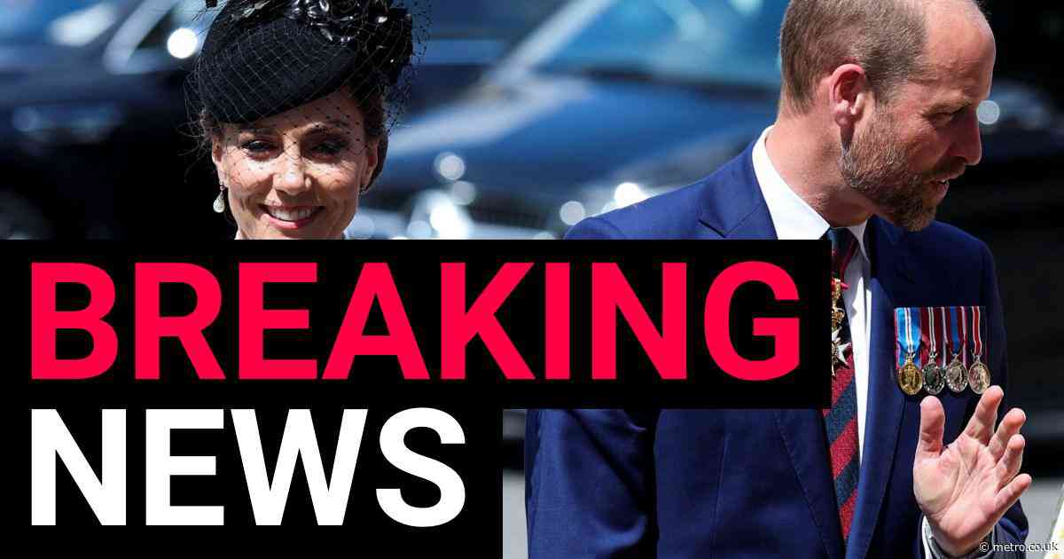 Royals arrive at VE Day 2025 service at Westminster Abbey