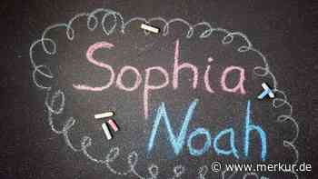 Sophia und Noah in Hessen Spitze bei Babynamen