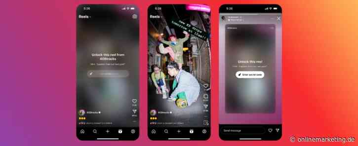 Instagrams Unlockable Reels sind wieder da: Das steckt hinter dem Feature