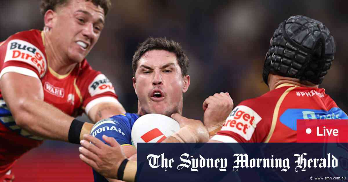 NRL 2025 LIVE: Walker wonder pass puts Eels in front