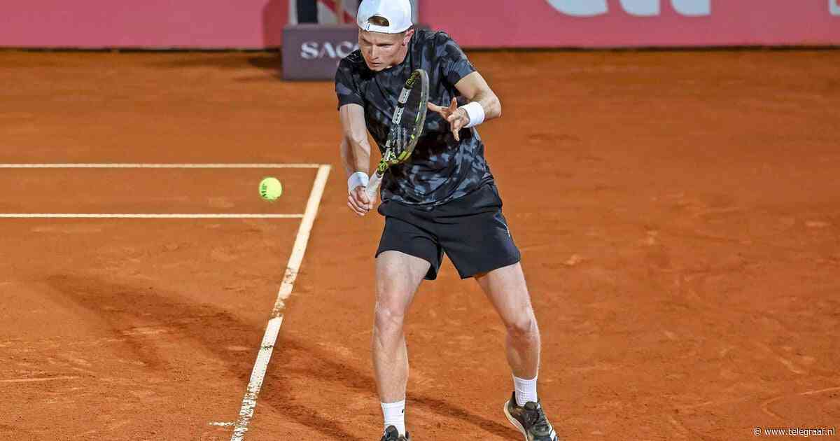 ’Lucky loser’ Jesper de Jong door knappe zege naar tweede ronde masterstoernooi Rome