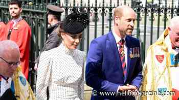 Prince William and Princess Kate make solemn appearance with King Charles at VE Day service – best photos 