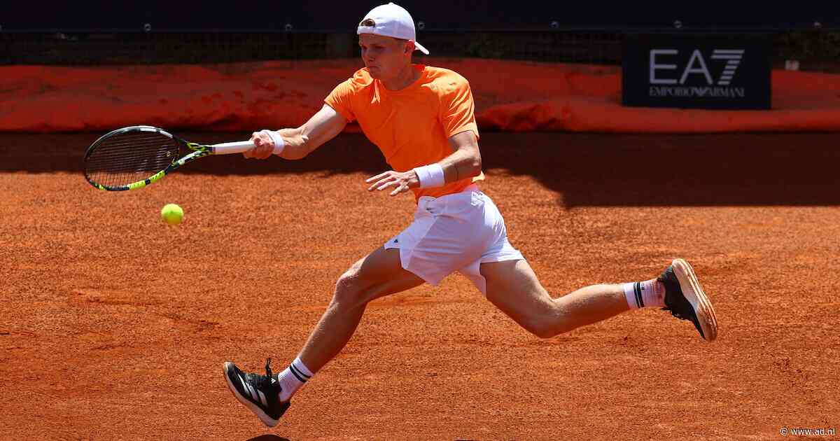 ‘Lucky loser’ Jesper de Jong bereikt tweede ronde masterstoernooi Rome en dat is goed voor bijna 31.000 euro
