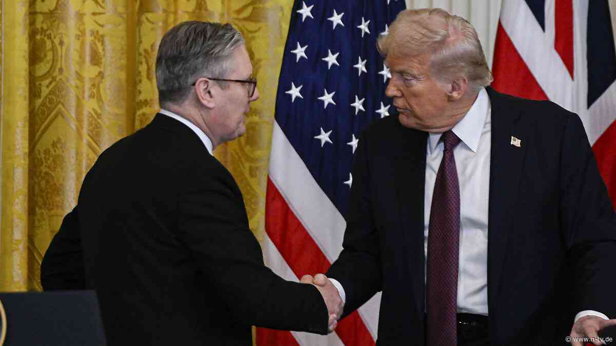 "Großer und aufregender Tag": Trump schließt Handelsdeal mit Großbritannien
