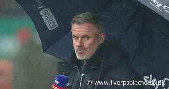 Special reason Jamie Carragher spotted at Anfield hotel