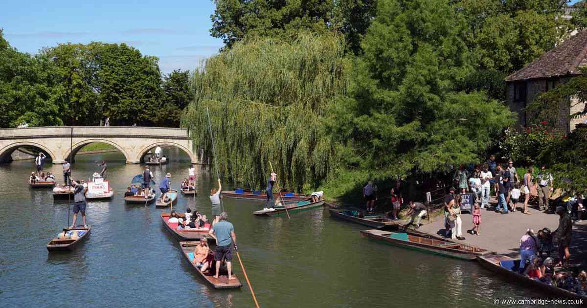 Met Office weather: Cambs forecast five days of sun with temperatures staying in the 20s