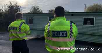 Fresh appeal issued after dumped caravan closes road during rush hour