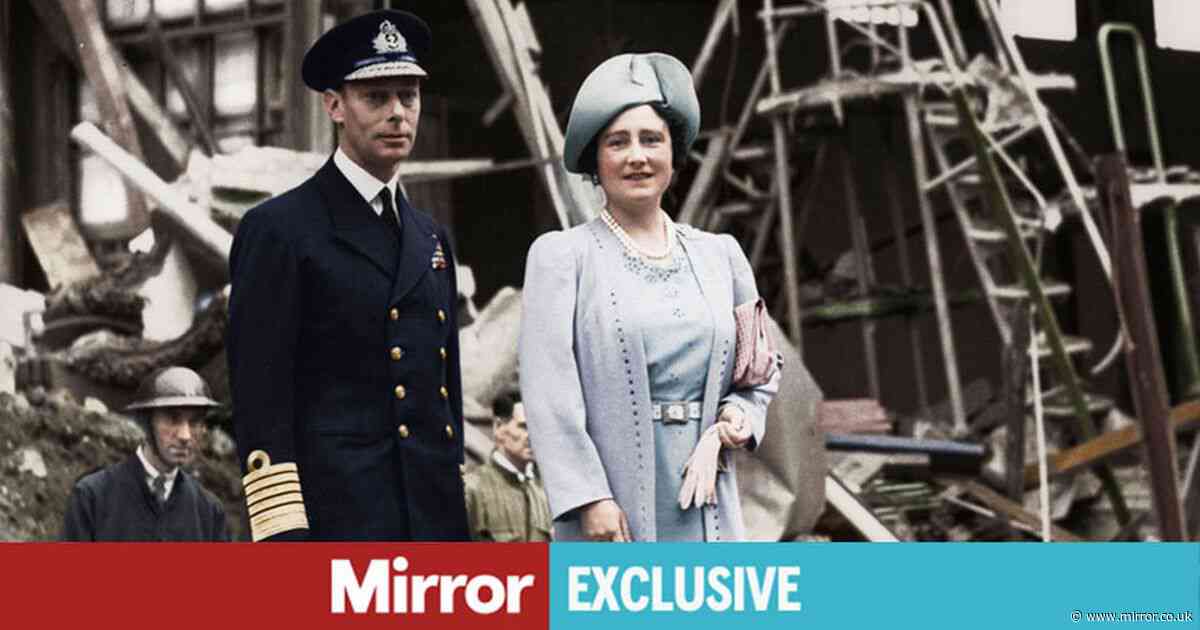 Queen's 10-word message of defiance after Buckingham Palace bombed by Nazis