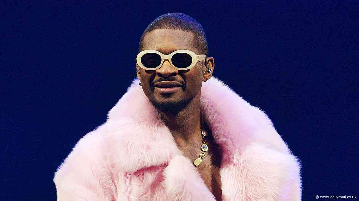 Usher reveals the Australian treat he demands is ALWAYS on his rider and says he'd like to retire Down Under - ahead of first Aussie tour in more than a decade