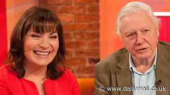 Sir David Attenborough turns 99: Lorraine Kelly leads the stars wishing the broadcasting 'legend' happy birthday as Amol Rajan hails him 'the greatest living Briton'