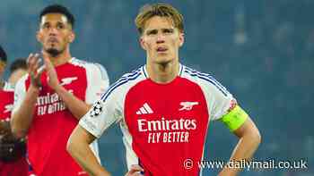 Martin Odegaard makes Sofascore's Champions League semi-finals WORST XI after PSG loss - but which THREE Arsenal stars join him?