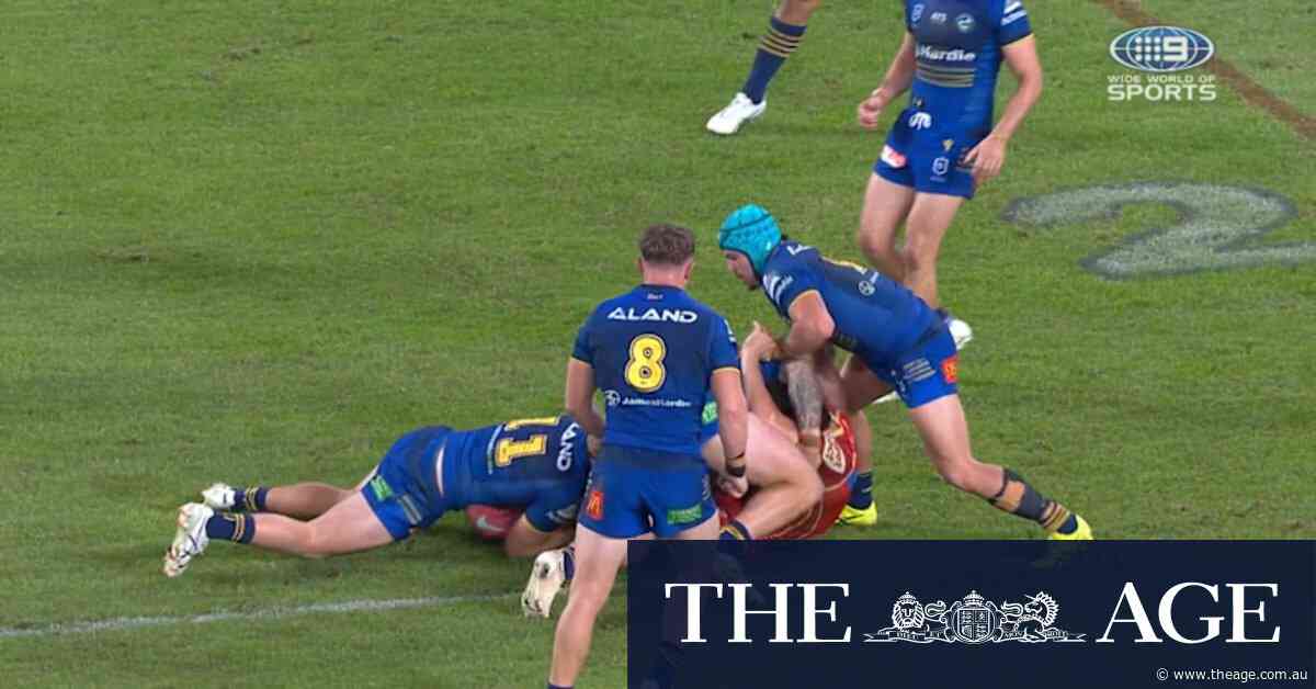 Eels star pinged for crusher