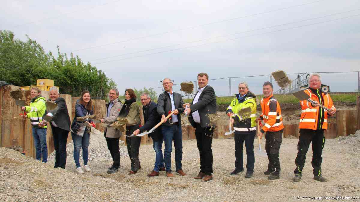 Spatenstich für Großprojekt in Karlshuld: Bauarbeiten an der Kläranlage starten