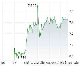 Kursgewinne für den Anteilsschein von Deutz (7,46 €)