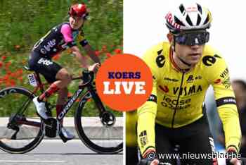 LIVE KOERS. Van Aert verkent eerste Giro-etappe en moet contant betalen, rensters komen straks bergop aan in de Vuelta Femenina