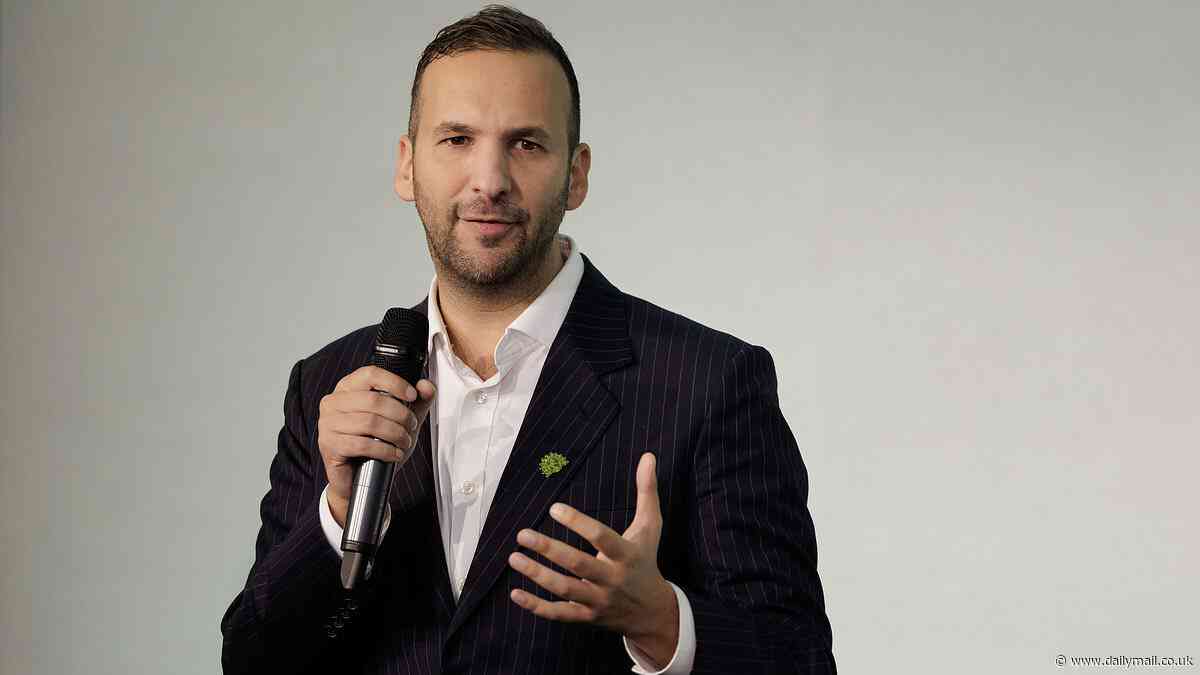 Ex-hypnotist who told women he could help them get bigger breasts and wants UK to quit Nato over Trump is frontrunner for new Green Party leader