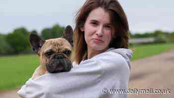Firefighters and a JCB digger shift five tons of earth to save Moose the French bulldog after he got trapped in underground drainage pipe