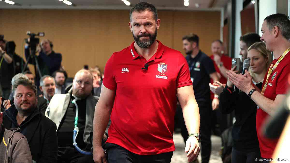 The British and Irish Lions squad announcement LIVE: Full team revealed as Andy Farrell makes decision for Australia with Maro Itoje set to be named captain