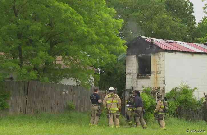 Firefighters respond to structure fire in NE Oklahoma City