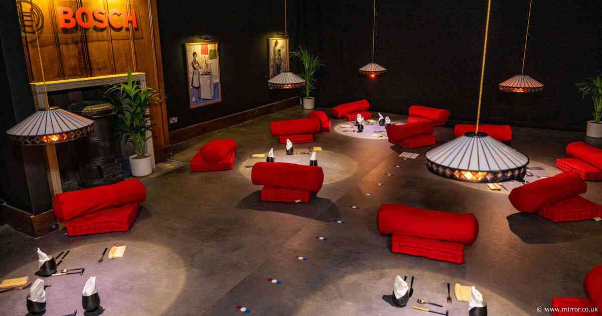 New restaurant has no tables - and serves meals directly on the floor