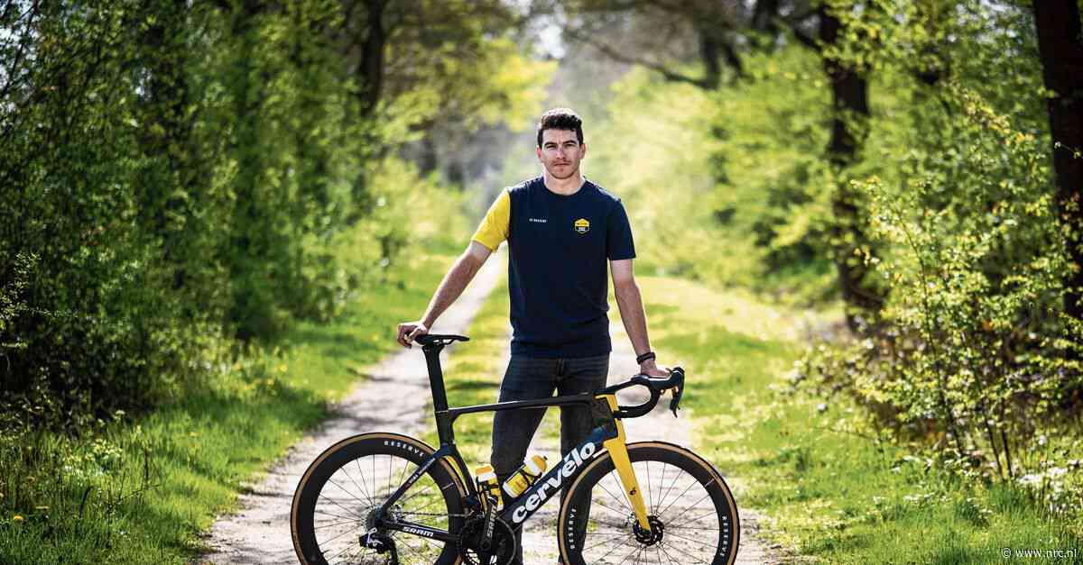 Domweg gelukkig in Donderen: Edoardo Affini, wielrenner uit Italië, woont niet in Monaco maar in Drenthe